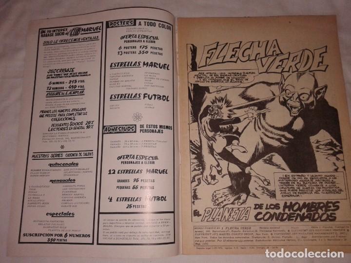 C&oacute;mics: FLECHA VERDE V 1 N&ordm; 1, EDICIONES VERTICE, T 2 - Foto 3