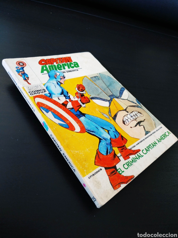 C&oacute;mics: BUEN ESTADO CAPITAN AMERICA 35 VERTICE TACO - Foto 1