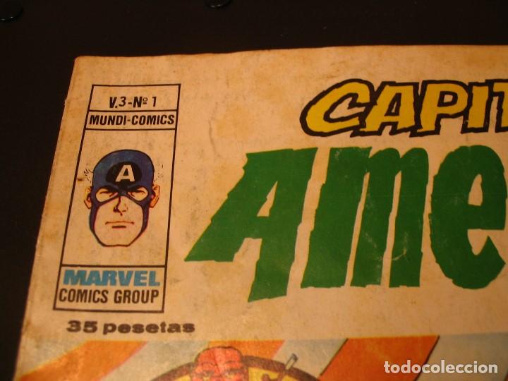 C&oacute;mics: CAPIT&Aacute;N AM&Eacute;RICA V.3 N&ordm; 1  MARVEL VERTICE ROY THOMAS - Foto 2