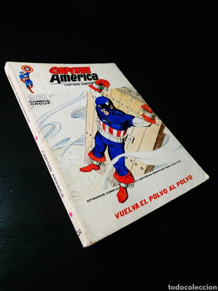 C&oacute;mics: NORMAL ESTADO CAPITAN AMERICA 34 VERTICE TACO - Foto 1