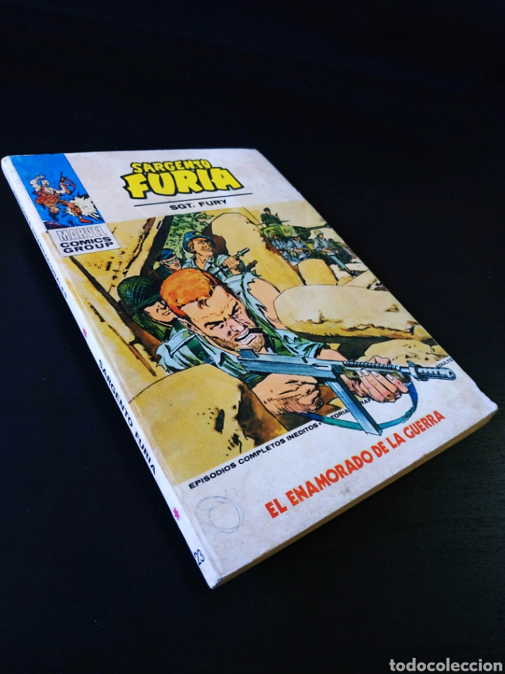 C&oacute;mics: NORMAL ESTADO SARGENTO FURIA 23 VERTICE TACO - Foto 1