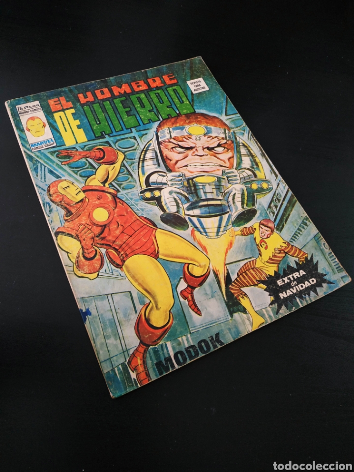 C&oacute;mics: BUEN ESTADO HOMBRE DE HIERRO EXTRA DE NAVIDAD MODOK VERTICE - Foto 1