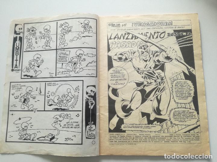 C&oacute;mics: LOS VENGADORES - N&ordm; 18 - EDICIONES  VERTICE 1976 // MARVEL - Foto 2