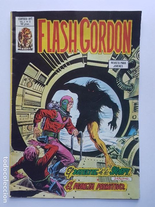 C&oacute;mics: FLASH GORDON - EL SATELITE DE LOS SKORPI - EL PLANETA PRIMITIVO - Foto 1