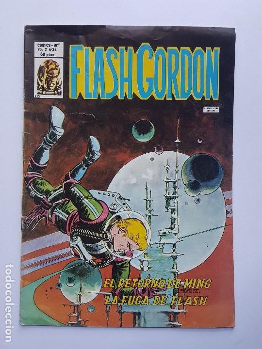 C&oacute;mics: FLASH GORDON - EL RETORNO DE MING - LA FUGA DE FLASH - Foto 1