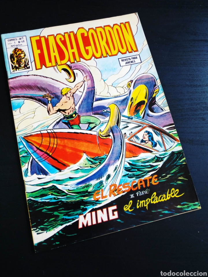 C&oacute;mics: DE KIOSCO ESTADO FLASH GORDON 40 VERTICE VOL II - Foto 1