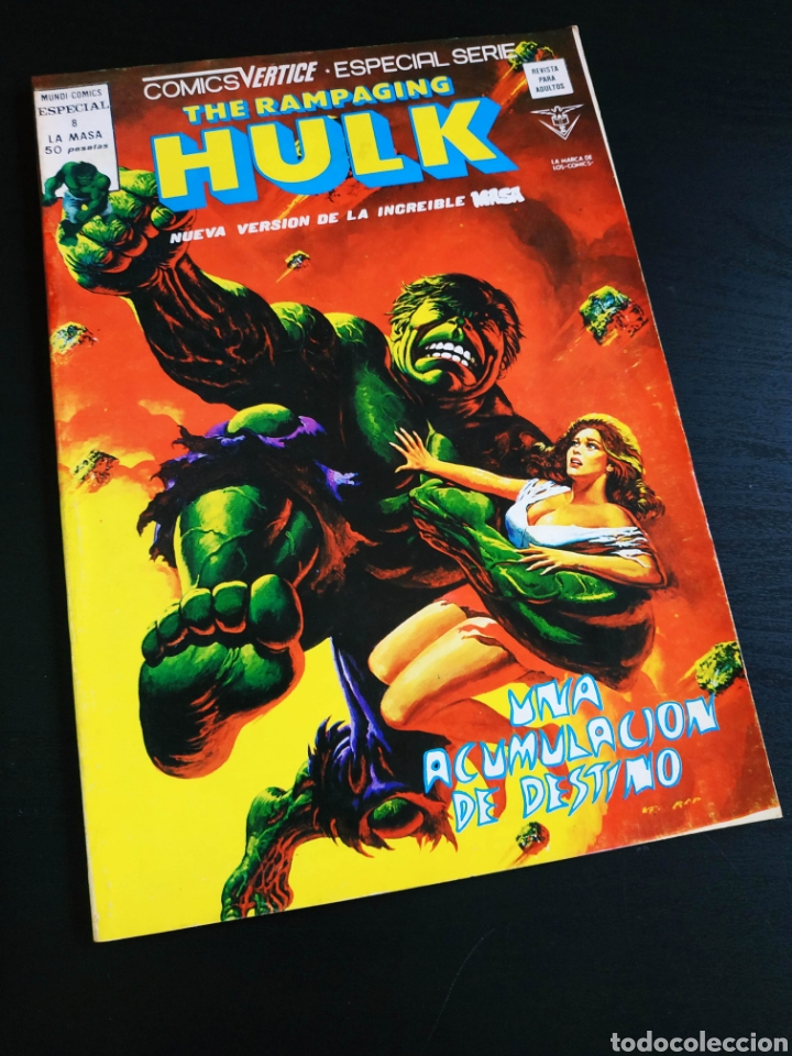 C&oacute;mics: EXCELENTE ESTADO THE RAMPAGING HULK 8 VERTICE - Foto 1