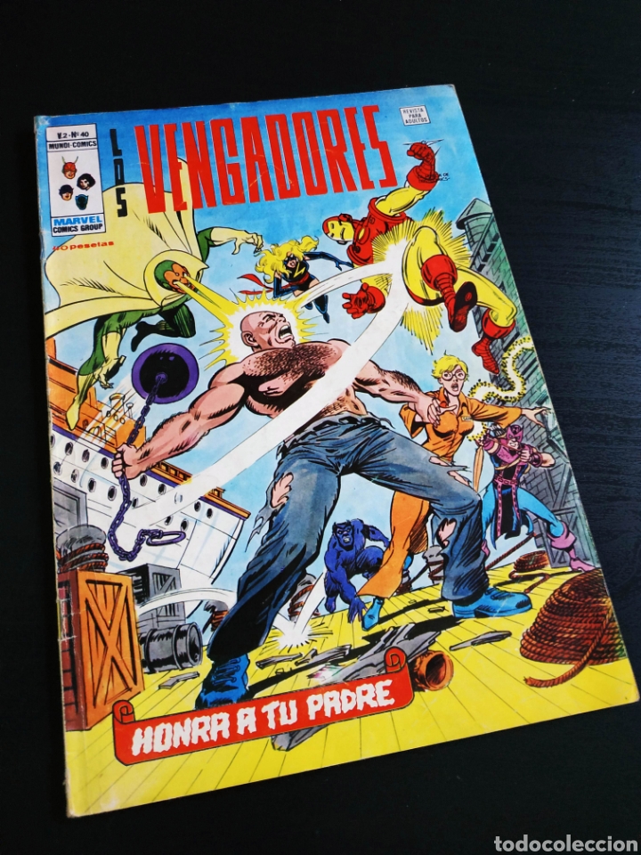 C&oacute;mics: BUEN ESTADO VENGADORES 40 VERTICE - Foto 1