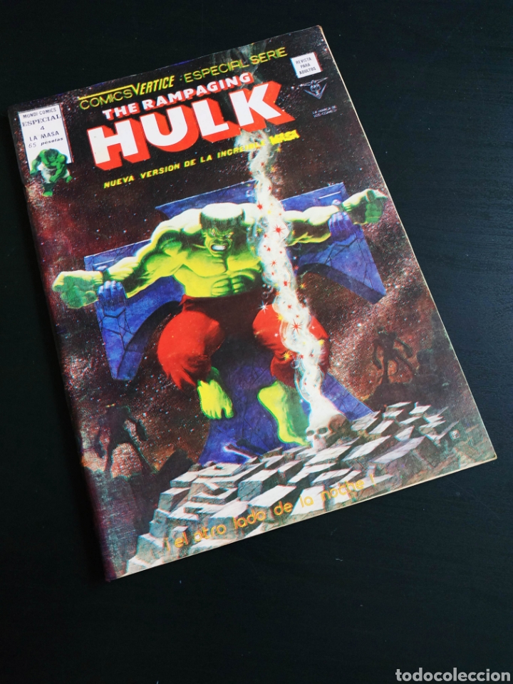 C&oacute;mics: CASI EXCELENTE ESTADO THE RAMPAGING HULK 4 VERTICE - Foto 1