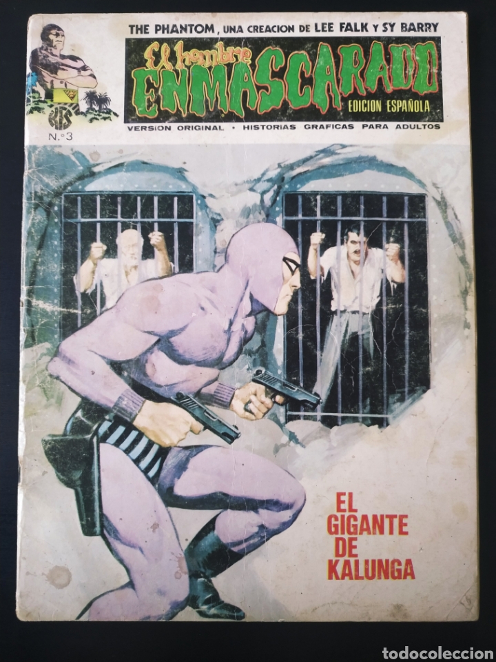C&oacute;mics: HOMBRE ENMASCARADO 3 VERTICE - Foto 1