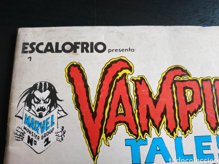 C&oacute;mics: ESCALOFRIO 1 EXCELENTE ESTADO VERTICE - Foto 3