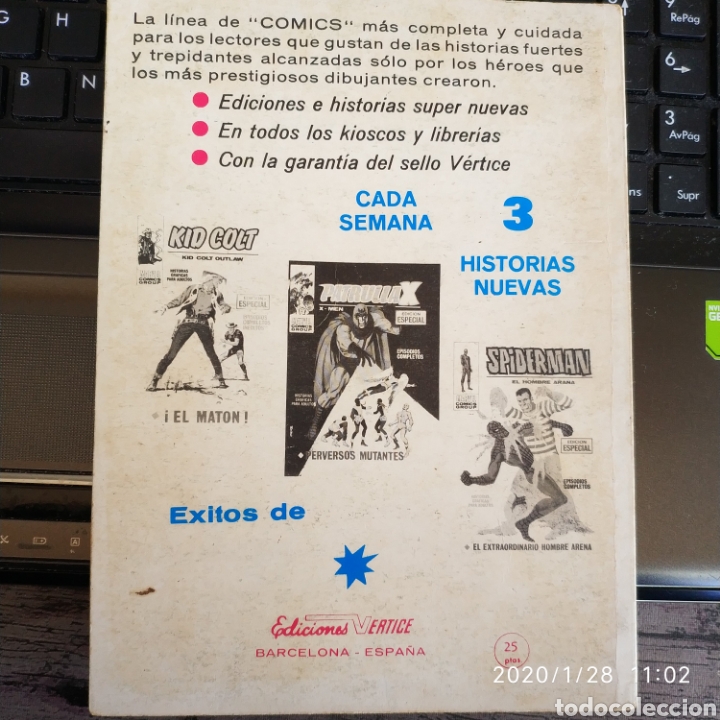 C&oacute;mics: 2 PISTOLAS KID 10 (V&Eacute;RTICE TACO) - Foto 2