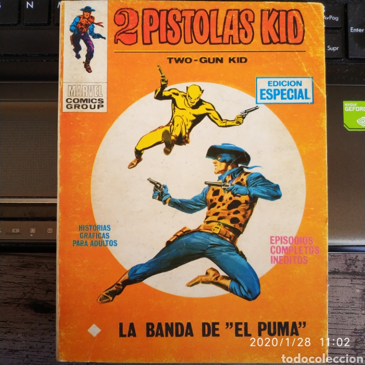 C&oacute;mics: 2 PISTOLAS KID 10 (V&Eacute;RTICE TACO) - Foto 1