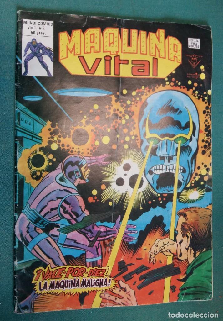 C&oacute;mics: Tebeo / c&oacute;mic M&aacute;quina vital, vol. 1, n&ordm; 2 - Foto 1