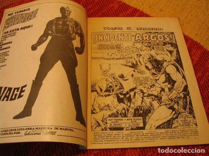 C&oacute;mics: CONAN EL B&Aacute;RBARO V 2 N&ordm; 13 INCIDENTE EN ARGOS VERTICE MARVEL - Foto 4