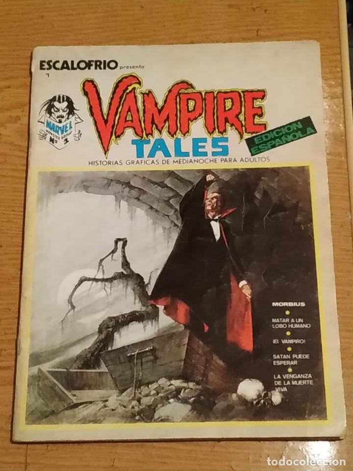 C&oacute;mics: VERTICE ESCALOFRIO 1 CON VAMPIRE TALES 1 - Foto 1