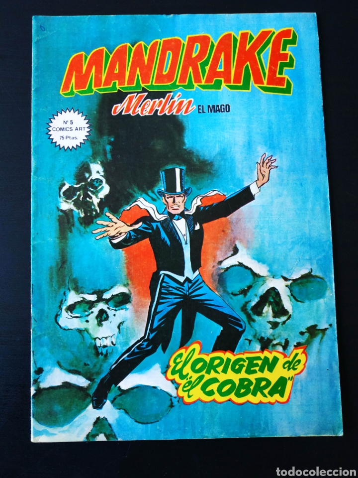 C&oacute;mics: CASI EXCELENTE ESTADO MANDRAKE 5 VERTICE - Foto 1