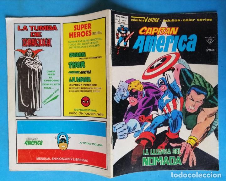 C&oacute;mics: CAPITAN AMERICA VOL. 3 N&ordm; 41 - LA LLEGADA DEL N&Oacute;MADA - V&Eacute;RTICE - Foto 2