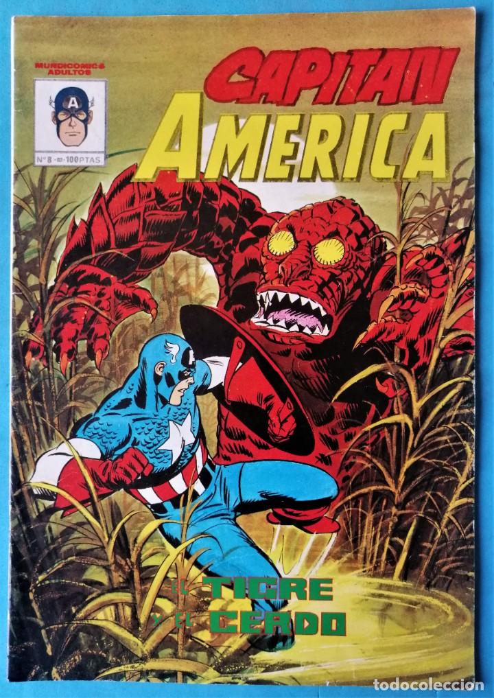 C&oacute;mics: CAPIT&Aacute;N AM&Eacute;RICA N&ordm; 8 - EL TIGRE Y EL CERDO - V&Eacute;RTICE - Foto 1