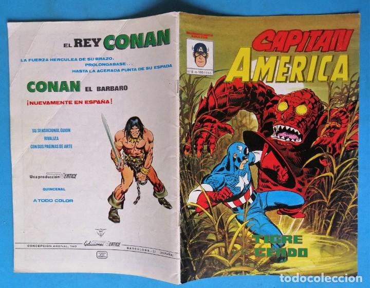 C&oacute;mics: CAPIT&Aacute;N AM&Eacute;RICA N&ordm; 8 - EL TIGRE Y EL CERDO - V&Eacute;RTICE - Foto 2