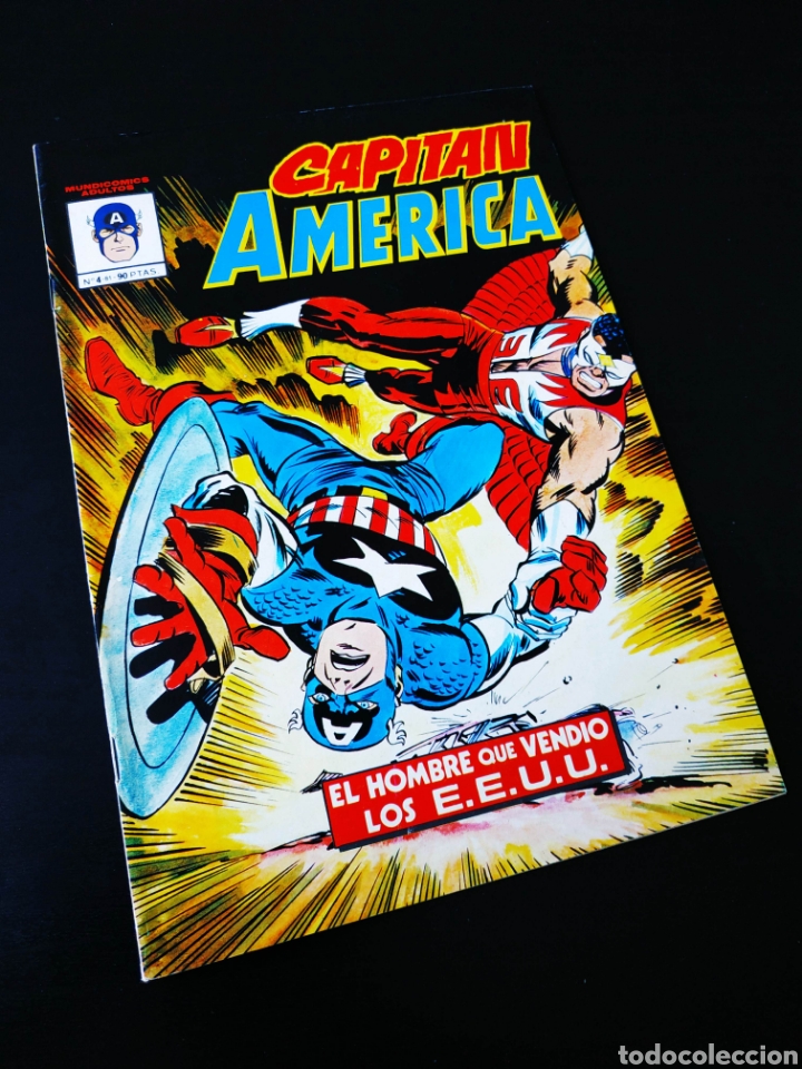 C&oacute;mics: EXCELENTE ESTADO CAPITAN AMERICA 4 VERTICE - Foto 1