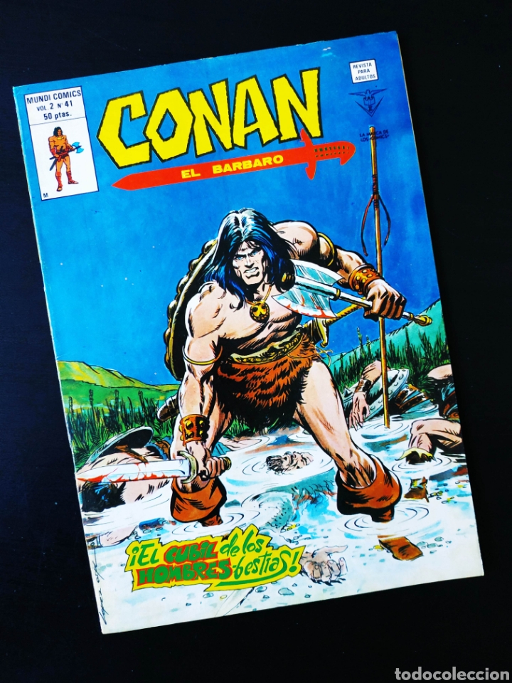 C&oacute;mics: CASI EXCELENTE ESTADO CONAN 41 VERTICE VOL II - Foto 1