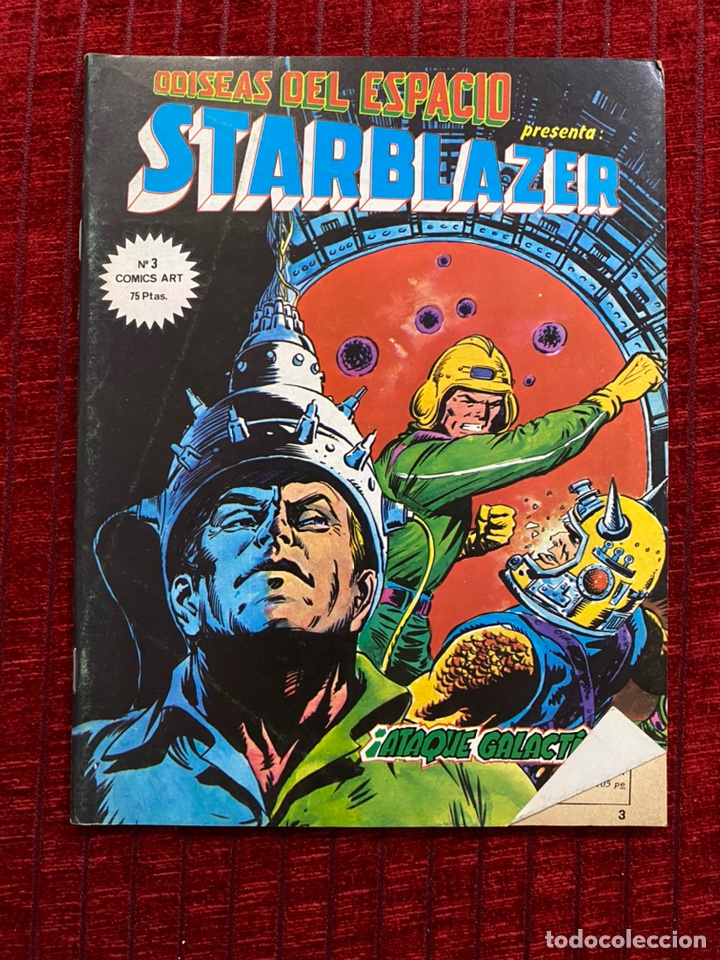 C&oacute;mics: Odiseas del espacio Starblazer Ataque gal&aacute;ctico n&uacute;mero 3 - Foto 1