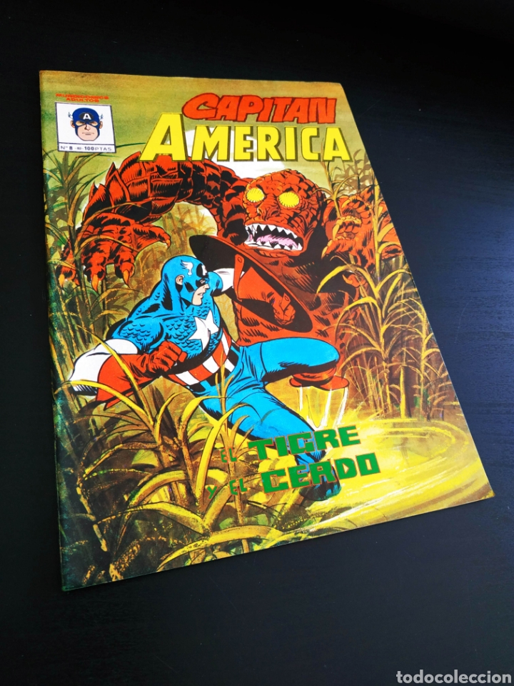C&oacute;mics: EXCELENTE ESTADO CAPITAN AMERICA 8 VERTICE - Foto 1