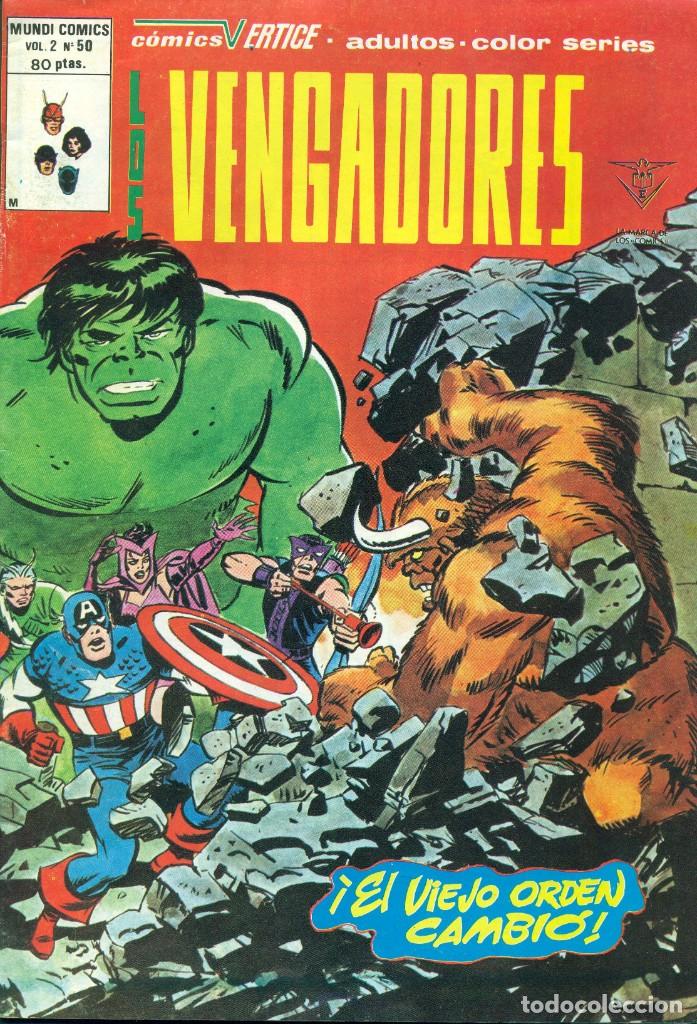 C&oacute;mics: LOS VENGADORES V2-50 (VERTICE) - Foto 1