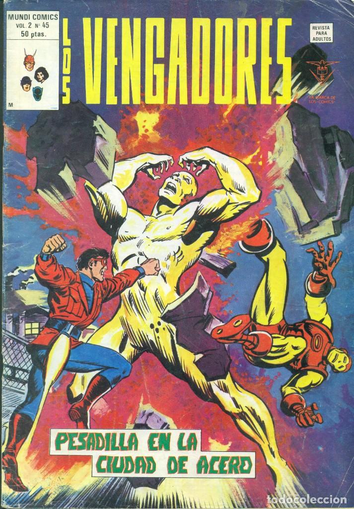 C&oacute;mics: LOS VENGADORES V2-45 (VERTICE) - Foto 1