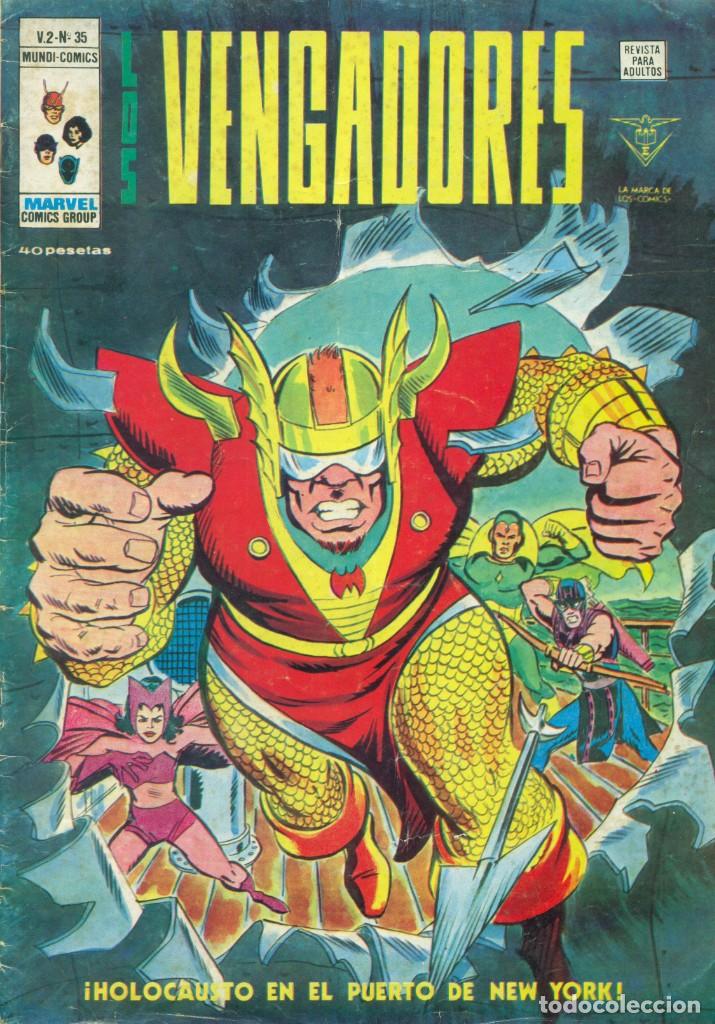 C&oacute;mics: LOS VENGADORES V2-35 (VERTICE) - Foto 1