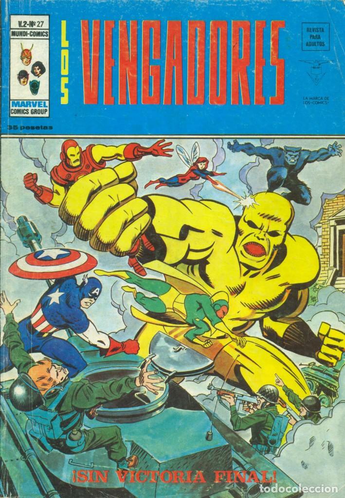 C&oacute;mics: LOS VENGADORES V2-27 (VERTICE) - Foto 1