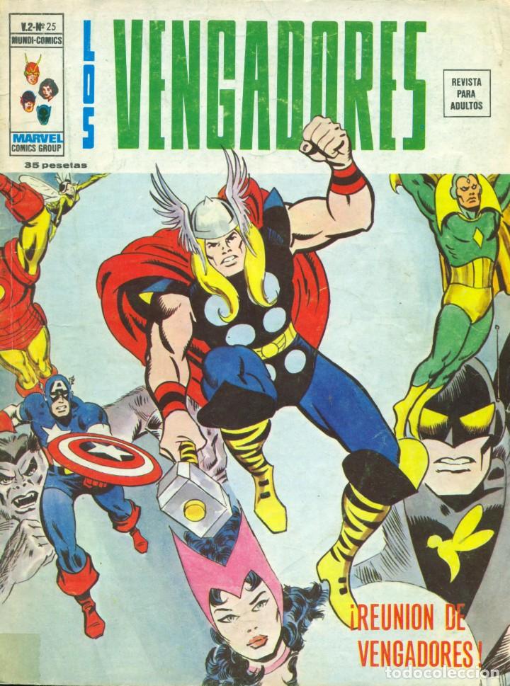 C&oacute;mics: LOS VENGADORES V2-25 (VERTICE) - Foto 1