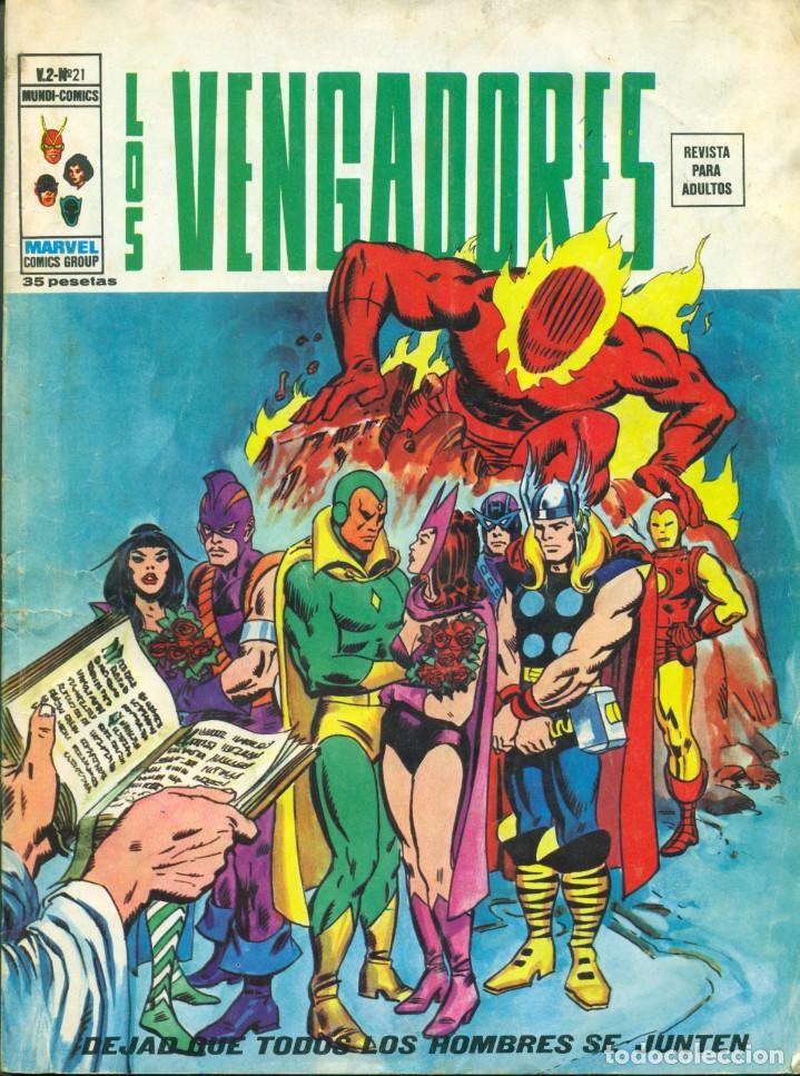 C&oacute;mics: LOS VENGADORES V2-21 (VERTICE) - Foto 1