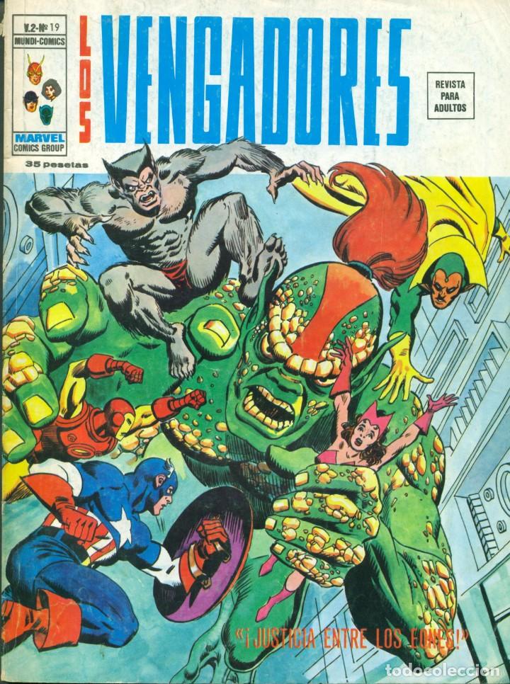 C&oacute;mics: LOS VENGADORES V2-19 (VERTICE) - Foto 1
