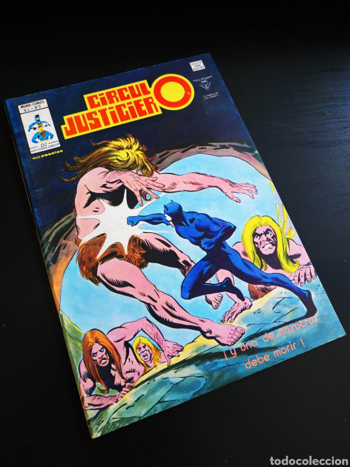 C&oacute;mics: CASI EXCELENTE ESTADO CIRCULO JUSTICIERO 7 VERTICE - Foto 1