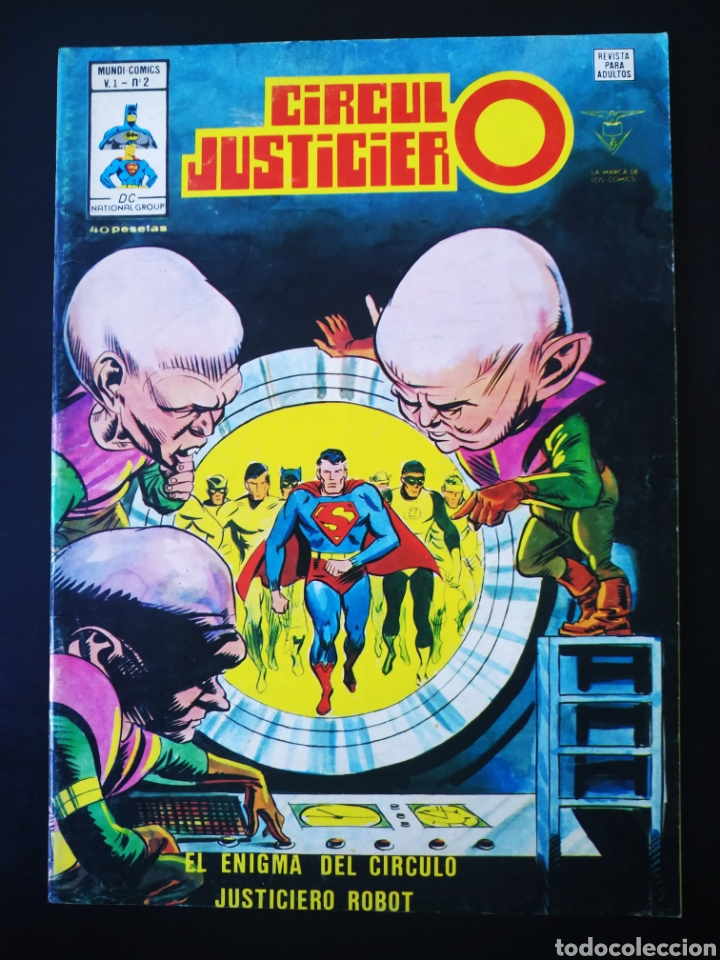 C&oacute;mics: MUY BUEN ESTADO CIRCULO JUSTICIERO 2 VERTICE - Foto 1