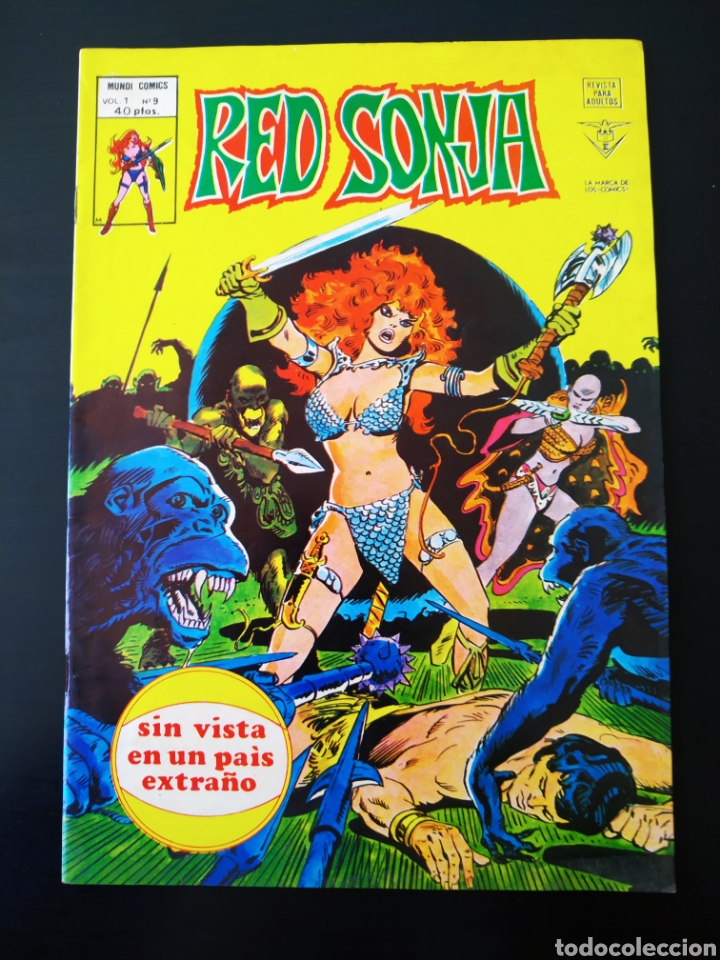 C&oacute;mics: MUY BUEN ESTADO RED SONJA 9 VERTICE - Foto 1