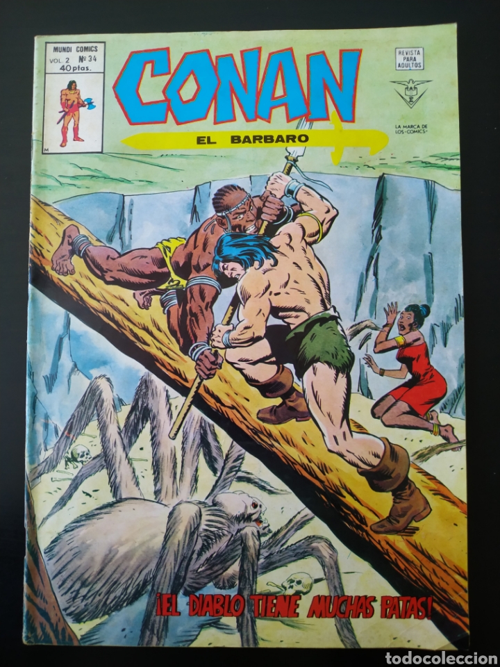 C&oacute;mics: BUEN ESTADO CONAN 34 VOL II VERTICE - Foto 1