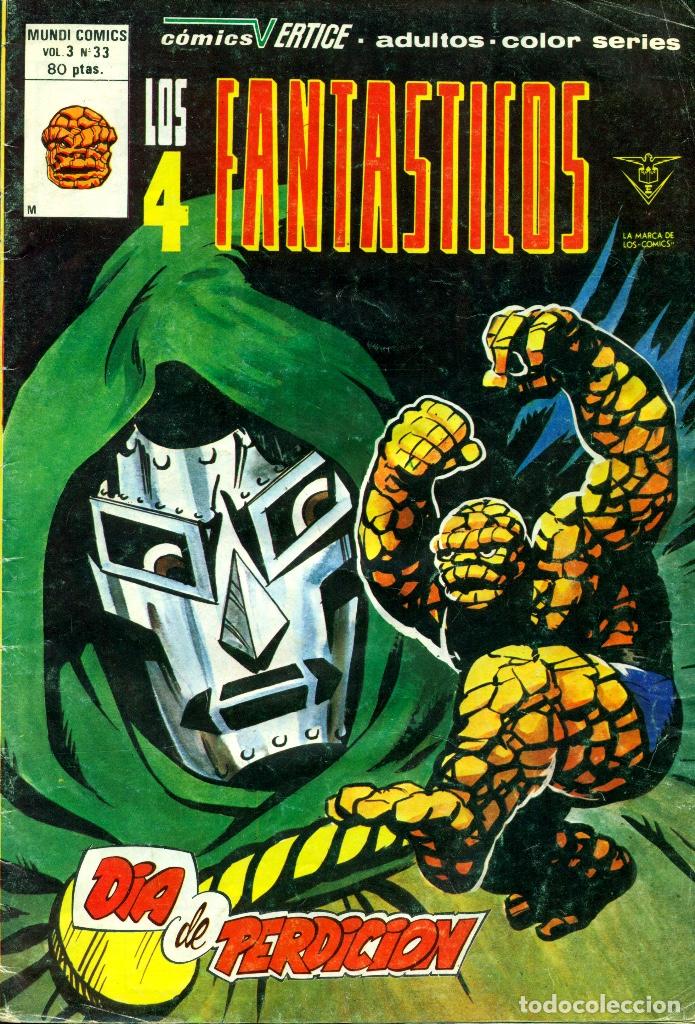 C&oacute;mics: LOS 4 FANT&Aacute;STICOS V3-33 (VERTICE) - Foto 1