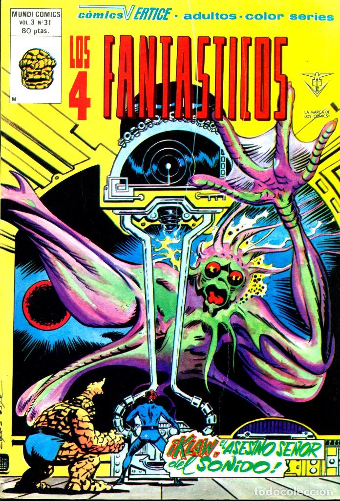 C&oacute;mics: LOS 4 FANT&Aacute;STICOS V3-31 (VERTICE) - Foto 1