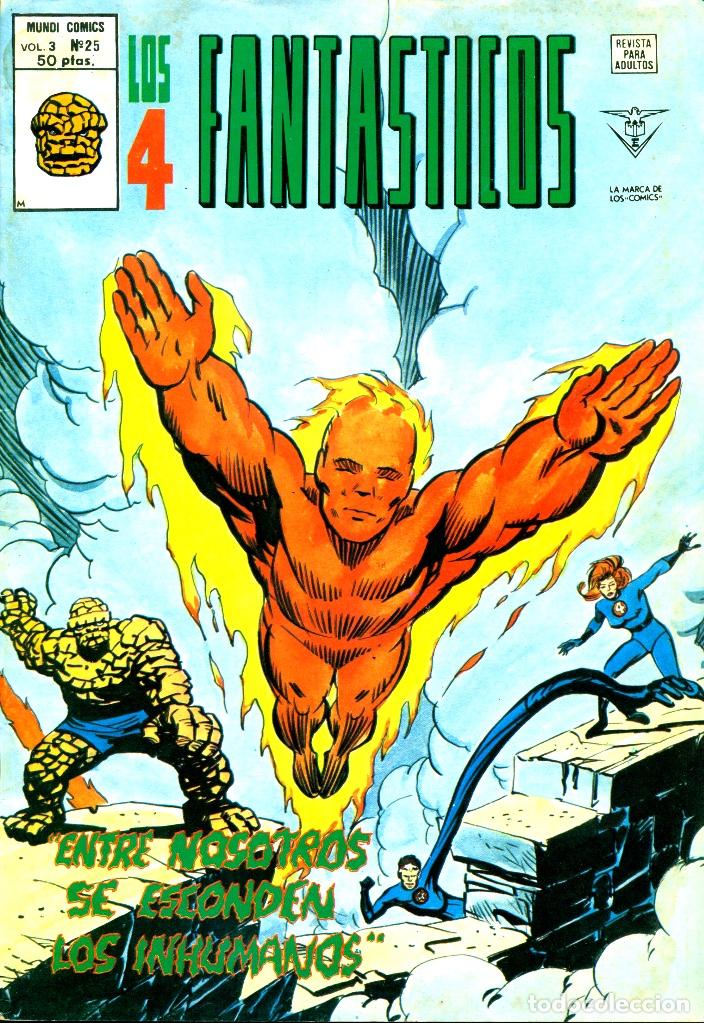 C&oacute;mics: LOS 4 FANT&Aacute;STICOS V3-25 (VERTICE) - Foto 1