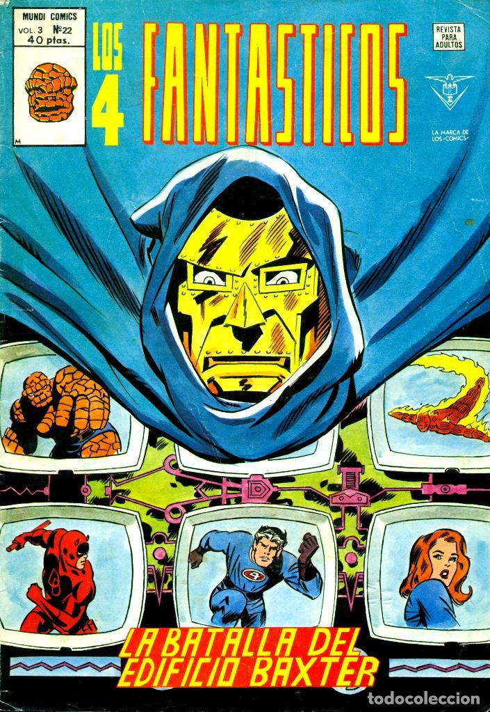 C&oacute;mics: LOS 4 FANT&Aacute;STICOS V3-22 (VERTICE) - Foto 1