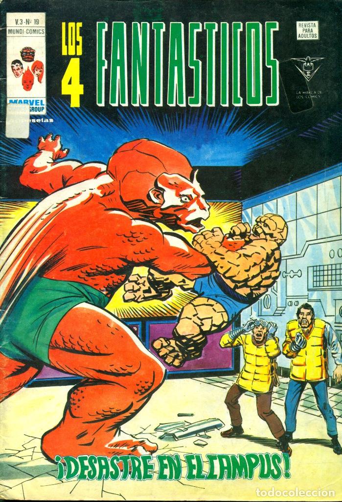 C&oacute;mics: LOS 4 FANT&Aacute;STICOS V3-19 (VERTICE) - Foto 1