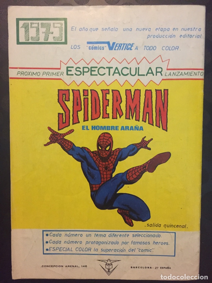 C&oacute;mics: SELECCIONES MARVEL VOL.1 N.40 NOVA . FIN C&Iacute;RCULO INTERIOR . ( 1977/1981 ). - Foto 2
