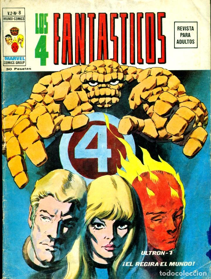 C&oacute;mics: LOS 4 FANT&Aacute;STICOS V2-8 (VERTICE) - Foto 1