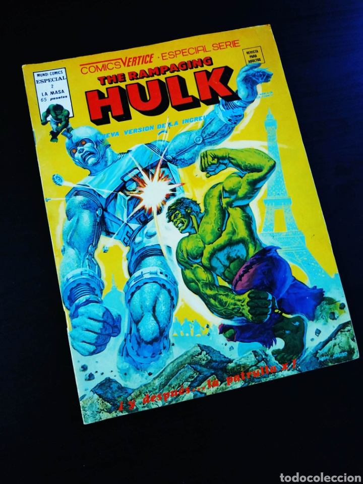 C&oacute;mics: MUY BUEN ESTADO THE RAMPAGING HULK 2 VERTICE - Foto 1
