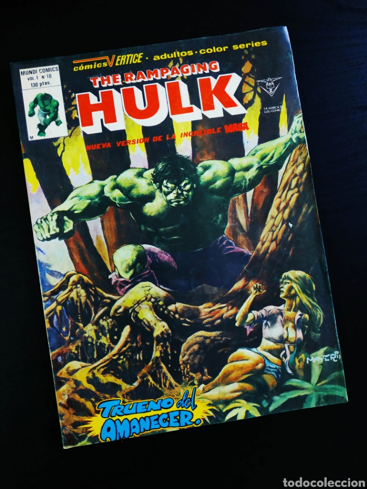 C&oacute;mics: EXCELENTE ESTADO THE RAMPAGING HULK 10 VERTICE - Foto 1