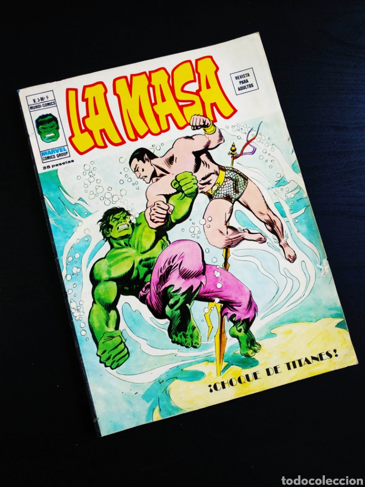 C&oacute;mics: CASI EXCELENTE ESTADO LA MASA 9 VOL III - Foto 1