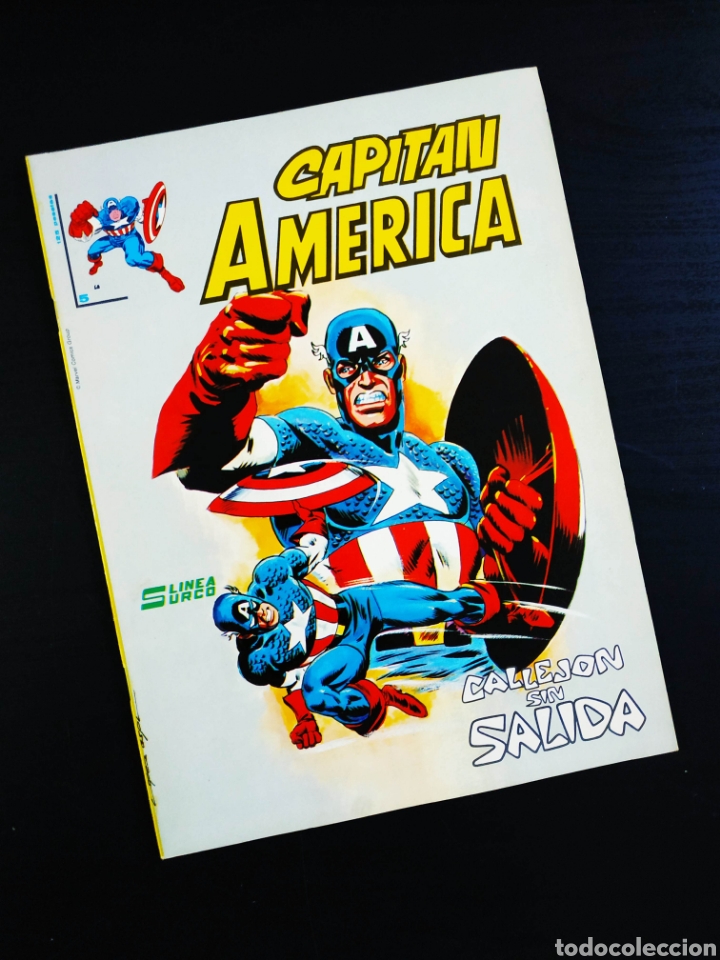 C&oacute;mics: EXCELENTE ESTADO CAPITAN AMERICA 5 VERTICE LINEA SURCO - Foto 1